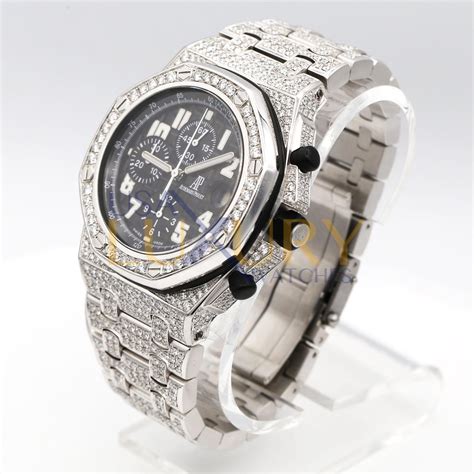 diamond audemars piguet watch|audemars piguet full diamond.